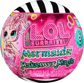 Кукла LOL Surprise Mermaids Makeover Magic Tots Игровой набор с куклой Милые русалочки 596301