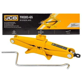 Домкрат механічний "ромб" 2т (120-395 мм) без гум. накладки | 58064 | JCB