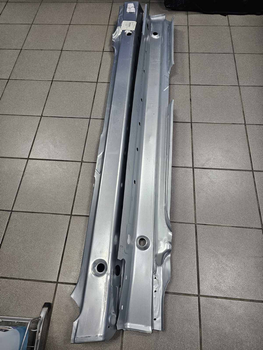 Кузовной порог Klokkerholm для Mercedes-Benz E klasse W210 1999–2003