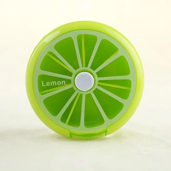 Органайзер для таблеток дорожный LOW 4882-2 Lime Зеленый