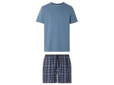 Пижама (футболка и шорты) для мужчины Livergy LIDL 450398 S Синий