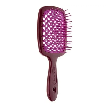 Щетка для волос Janeke Superbrush The Original Бордовый-Фиолетовый