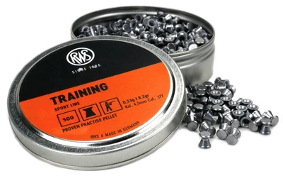 Пули RWS Training (4.5мм, 0.53г, 500шт)