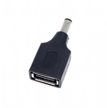 Переходник Адаптер с разъемом USB A (М) на DC 5,5*2,1 мм (П)