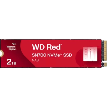 Накопичувач SSD Western Digital Red SN700 M.2 2280 2TB R 3400 MB/s W 2900 MB/s Red (WDS200T1R0C)