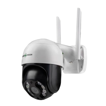 Бездротова поворотна IP-камера GreenVision GV-202-IP-M-DOС40-30 SD 4 Mpx Wi-Fi керована White