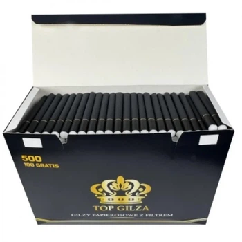 Сигаретные гильзы для набивки табака Top Gilza 500 штук