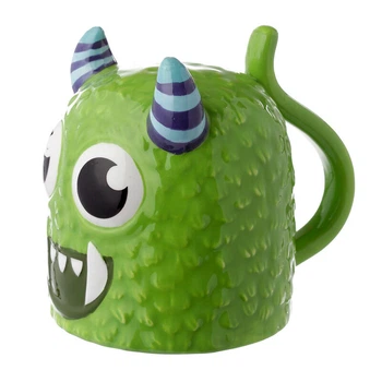 Чашка Puckator 3D Monstarz Monster Green — Upside Down / Перевернутий монстр 550 мл (5055071763038)