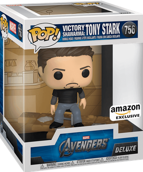 Фигурка Тони Старк (Победная Шаурма) — Funko Pop! DELUXE: MARVEL AVENGERS — TONY STARK #756 [EXCLUSIVE]