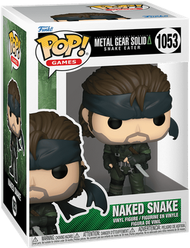 Фигурка Нейкед Снейк — Funko Pop! GAMES: METAL GEAR SOLID — NAKED SNAKE #1053