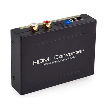 Аудио экстрактор F&D HDMI to HDMI SPDIF RCA конвертер звука F D Черный 284927 03 AT3