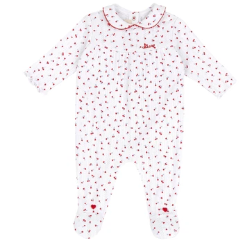 Комбінезон Chicco Amore Rio, колір білий з червоним, розмір 56 (261.01143.037)