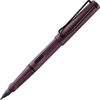 Ручка чорнильна Lamy Safari Скарлет F Чорнила T10 Сині (4014519769842)