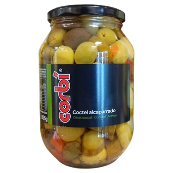 Мікс оливок та корнішонів Corbi Coctel Alcaparrado 835 г