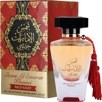 Woda perfumowana unisex Ard Al Zaafaran Red Oud Shams Al Emarat Khususi 100 ml (6295199793831)
