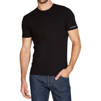 Футболка Kappa T-SHIRT MEZZA MANICA GIROCOLLO черная XL K1306 Nero
