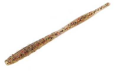 Силиконовая приманка Fishup Scaly 2.8" (10pcs.), #045 - Green Pumpkin/Red & Black,10035121