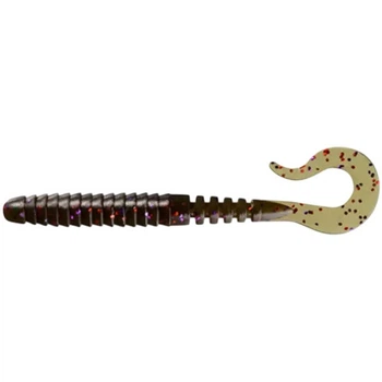Силіконова приманка Fishup Vipo 2.8" (9pcs.), #050 - Green Pumpkin Brown/Red & Purple,10062112