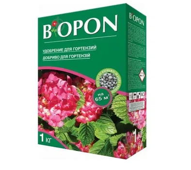 Добриво для гортензій Вiopon, мінеральне, гранульоване, 1кг