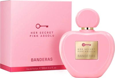 Парфюмированная вода для женщин Antonio Banderas Her Secret Pink Absolu 80 мл (8411061104897)