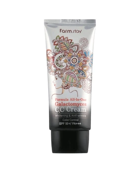 Многофункциональный СС крем Farm Stay Formula All-In One Galactomyces C.C Cream SPF50/PA+++