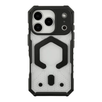 Чохол TPU+PC ArmorHex Magnetic Case для iPhone 17 Pro Max Transparent Black