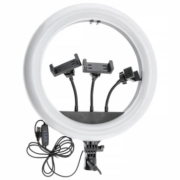 Кольцевая светодиодная LED лампа XD360 14" Black