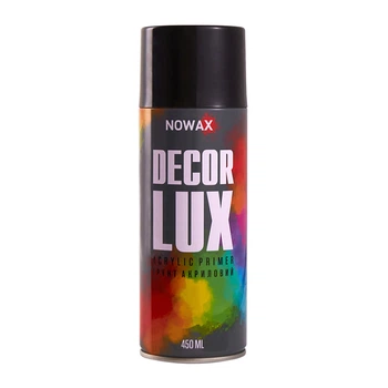 Грунтовка акрилова Nowax Spray 450мл чорна (BLACK/RAL9005) STM02134