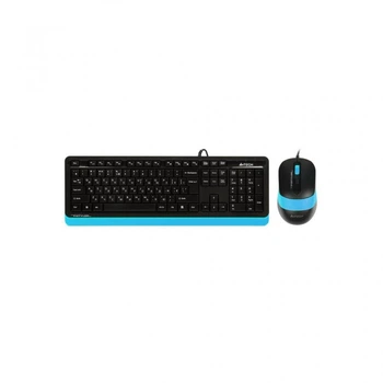 Комплект A4Tech F1010 Blue (4711421943161) (21740)