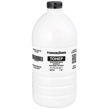 Тонер Kyocera Mita Ecosys MA4000/PA4000, 1 кг Tomoegawa (TSM-CK-03-1)