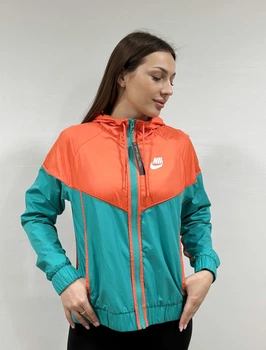 Жіноча спортивна куртка-вітрівка Style N (58787) S Різнобарвна