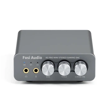 Настільний ЦАП Fosi Audio K5 Pro конвертер звуку SPDIF/Coaxial на RCA/3.5
