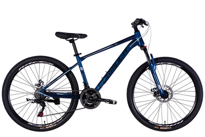 Велосипед AL 26" Formula MOTION DD FR рама-16" синьо-чорний