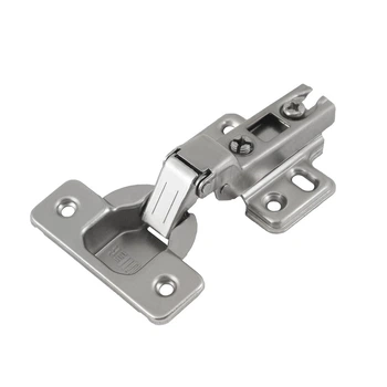 Петля Muller Profi Line напівнакладна 100° Slide-On D=35мм з пружиною Нікель (MP0900)