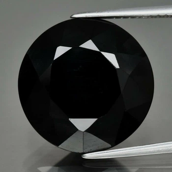Черная шпинель 13.51ct 15mm (68053)