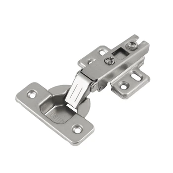 Петля Muller Profi Line накладна з пружиною 100° Slide-on D=35мм без доводчика Нікель (MP0885)
