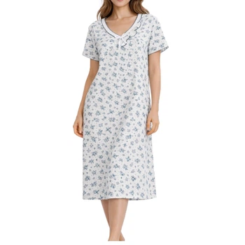 Ночная рубашка хлопок Andin 020-10 р.56(3XL) разноцветная