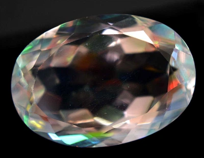 Радужный кварц 34.95 Ct Сертификат (325987)