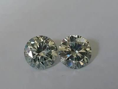 Муассанит пара 1.28 Ct 5.60 mm каждый (1355747)