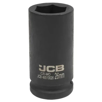 Головка 6-гранна 3/4" глибока ударна 26 мм JCB-46510026