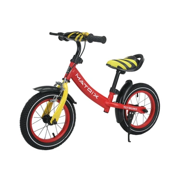 Детский беговел с колесами 12 дюймов для детей от 2 до 5 лет Balance Tilly Matrix T-21259/1 Red