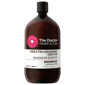 Шампунь для волос The Doctor Максимальная сила Биотин кератин 946 мл - 445336