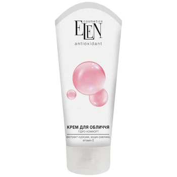 Крем для лица ELEN cosmetics Antioxidant Гидро-комфорт 75 мл - 678057