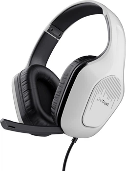 Навушники Trust GXT 415W Zirox Lightweight Gaming Headset White (TR25147)