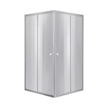 Душова кабіна Lidz Wawel SC90x90.SAT.LOW.DGR, скло темне тоноване 4 мм без піддона