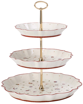 Patera na ciasto trzypoziomowa Villeroy and Boch Toys Delight 30 cm (4003686234987)