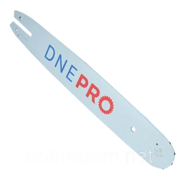 Шина для бензопилы 35 DNEPRO (14") 4 заклепка, 50 зв., толщ. 1.3, 3/8 шаг