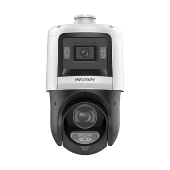 IP PTZ-відеокамера 4Mp+4Mp Hikvision DS-2SE4C425MWG-E/14(F0) TandemVu f=2.8mm+5-125mm, ІЧ+LED-підсвічування, з мікрофоном (99-10024814)