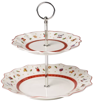 Patera na ciasto dwupoziomowa Villeroy and Boch Toys Delight 24 cm (4003686288713)