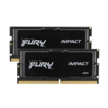 Пам'ять для ноутбуків Kingston FURY 32 GB (2x16GB) SO-DIMM DDR5 4800 MHz Impact (KF548S38IBK2-32)